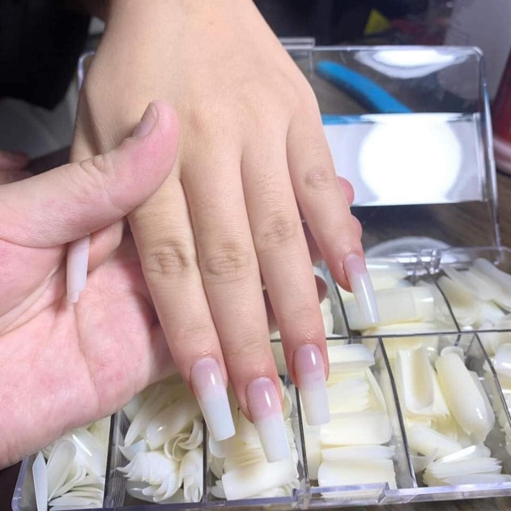 Móng úp HSM các fom thang, vuông, nhọn, bầu