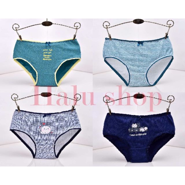 (Sỉ-lẻ có video ảnh thật) Quần lót cotton nữ kiểu dáng đáng yêu kute 17 mẫu hàng Quảng Châu chất lượng cao siêu giảm giá | BigBuy360 - bigbuy360.vn