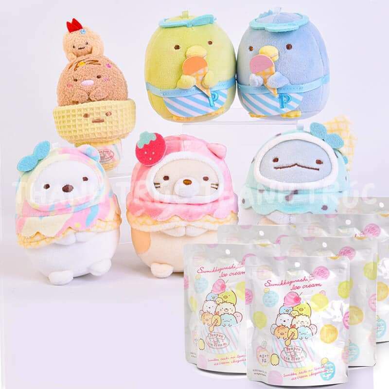 Móc Khoá Mềm Random Nhân Vật Sumikko Gurashi Đáng Yêu