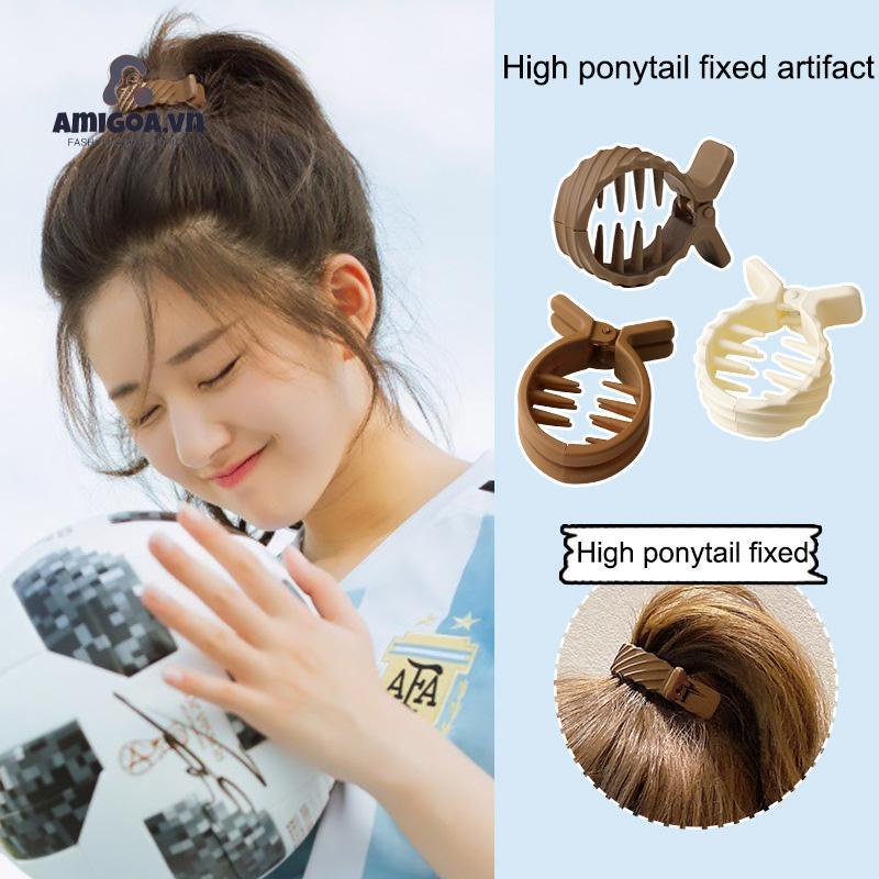 ✨✨Giá Đỡ Kẹp Tóc Đuôi Ngựa Phong Cách Hàn Quốc Cho Nữ