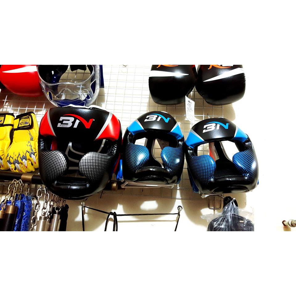 Mũ Bảo Hộ Võ Thuật - Mũ Bảo Hộ BN - dụng cụ võ thuật boxing tập boxing mma chuyên nghiệp