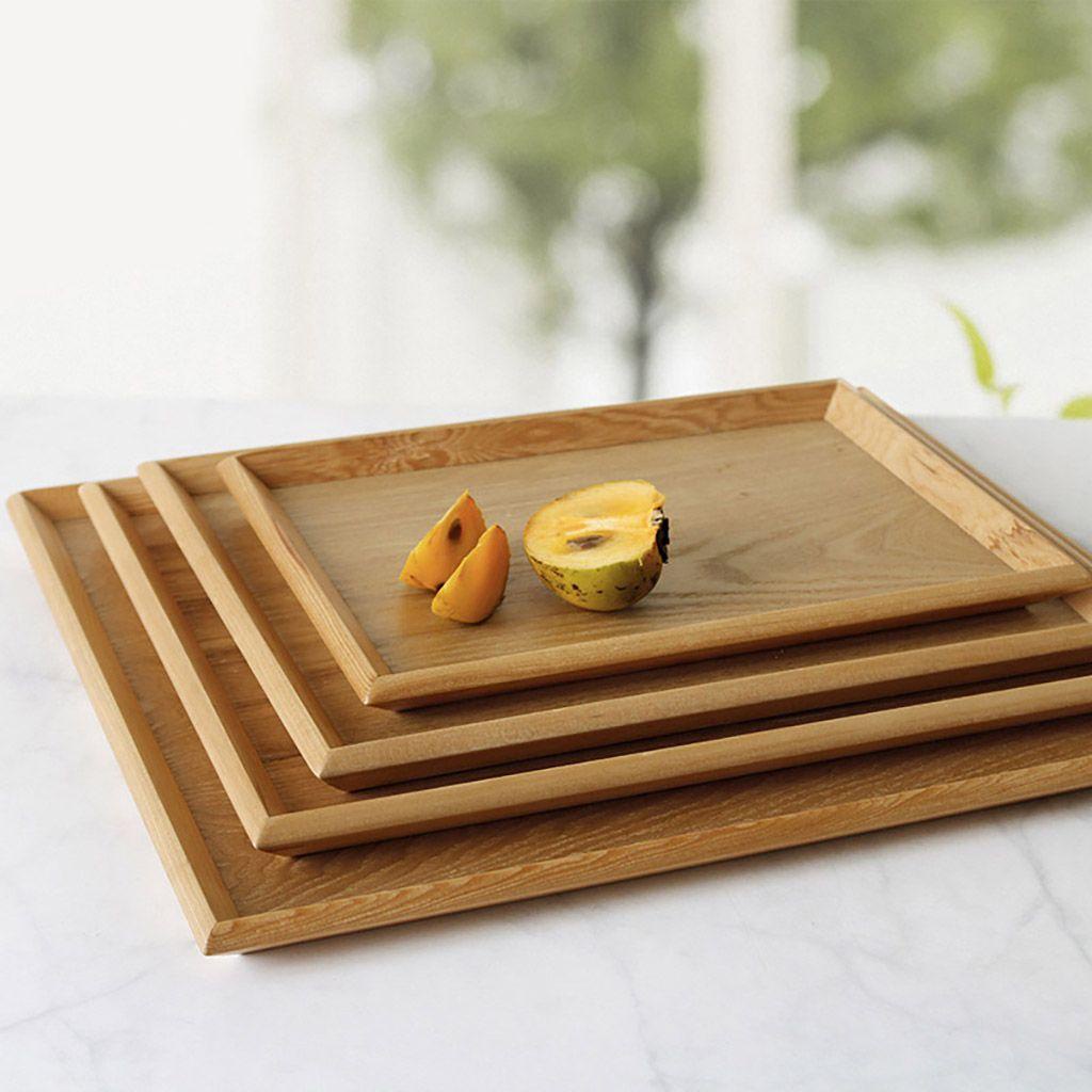 Khay Đựng Trà / Thức Ăn Vặt Cỡ Lớn Phong Cách Nhật Bản