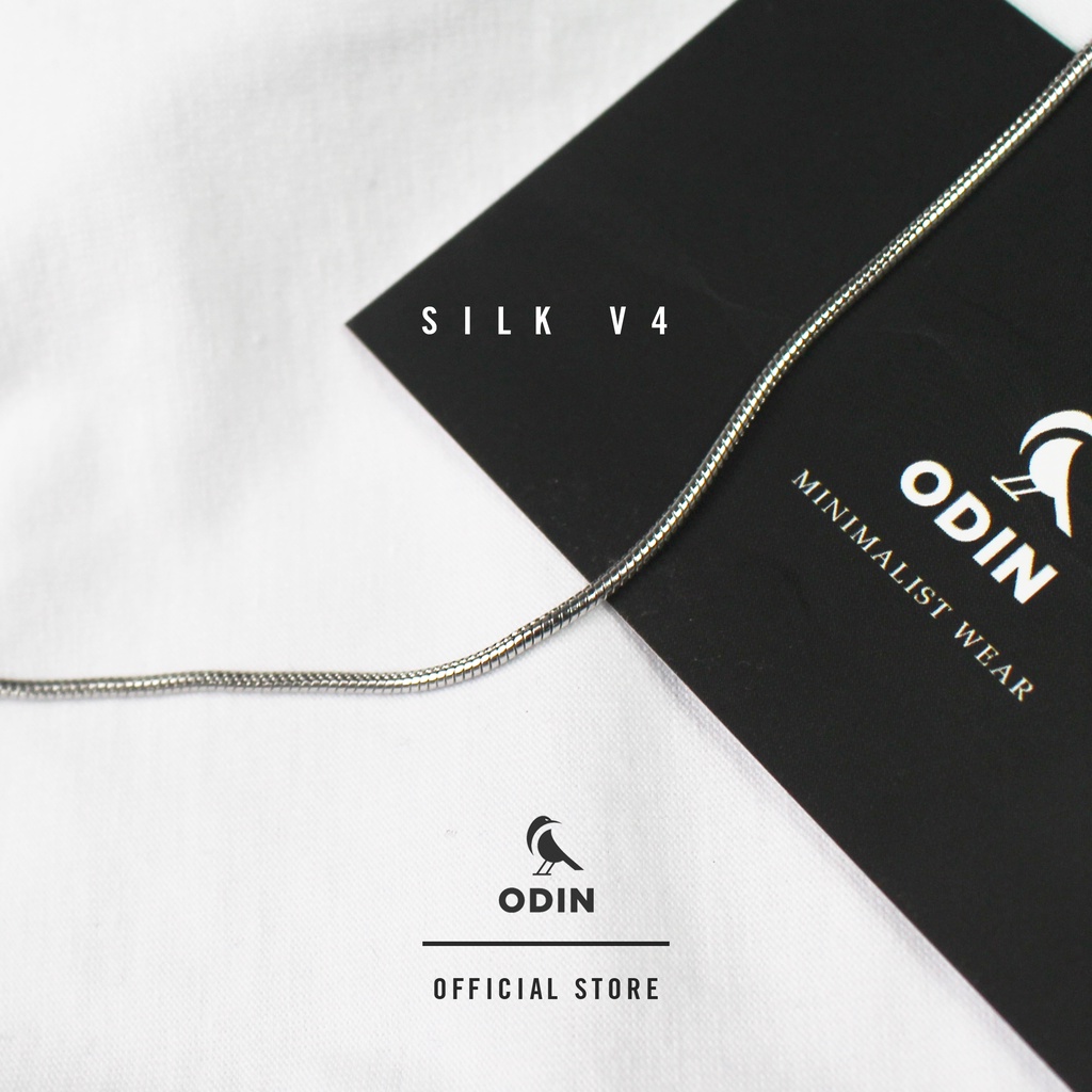Dây chuyền lụa  ODIN thép Titanium - Silk V4 - Bảo hành 12 tháng