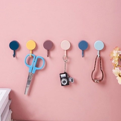 Set 2 móc treo đồ dán tường tiện lợi