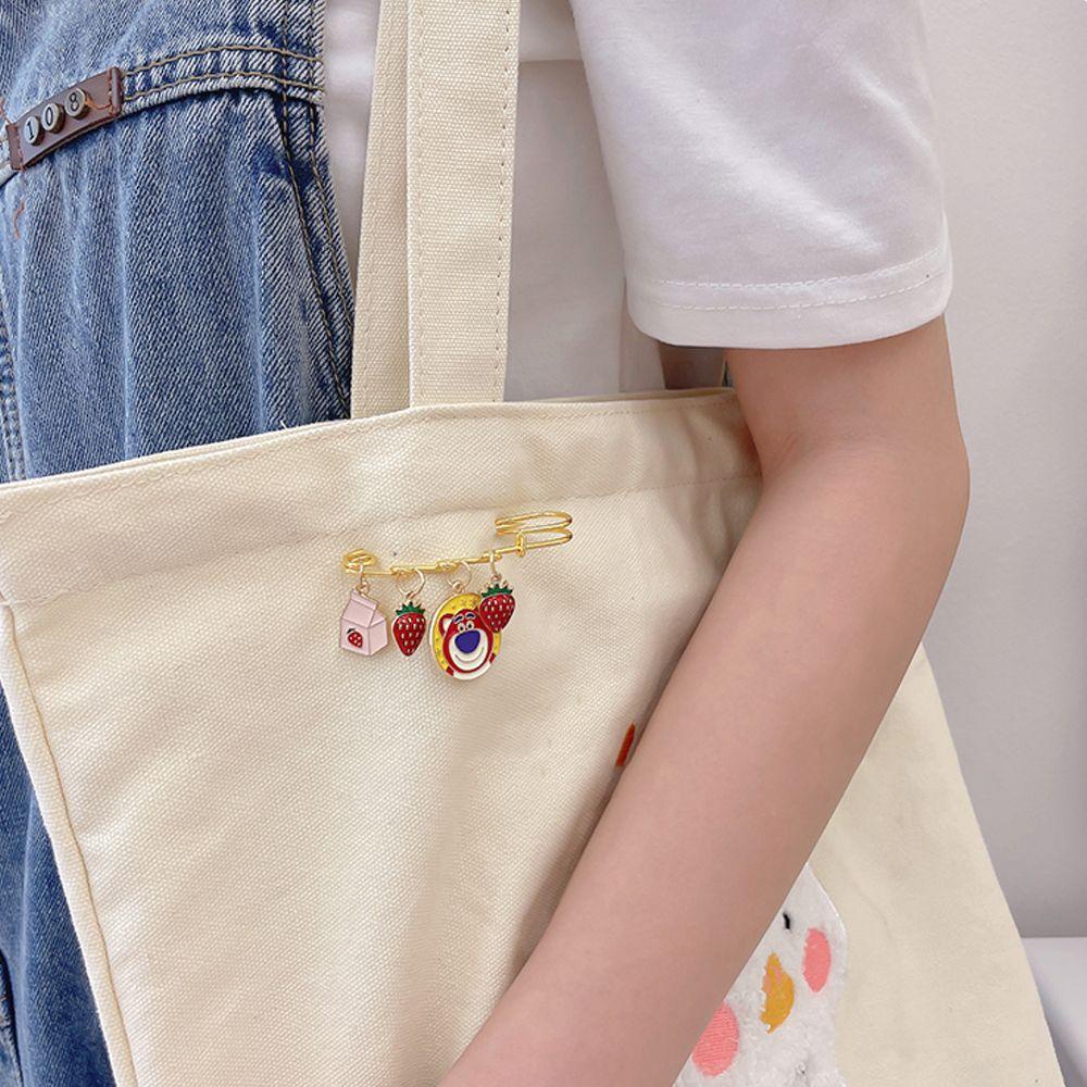 MXGOODS Trâm Cài Áo Hình Cô Gái Và Hoa / Mặt Trăng / Mèo / D