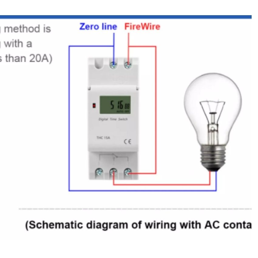 Công tắc hẹn giờ điện tử THC15A