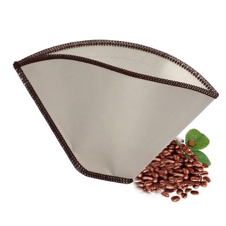 1 phễu lọc cà phê bằng thép không gỉ 4-6 cốc màu sắc