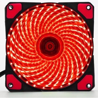 Fan led 33 bóng 12cm màu đỏ