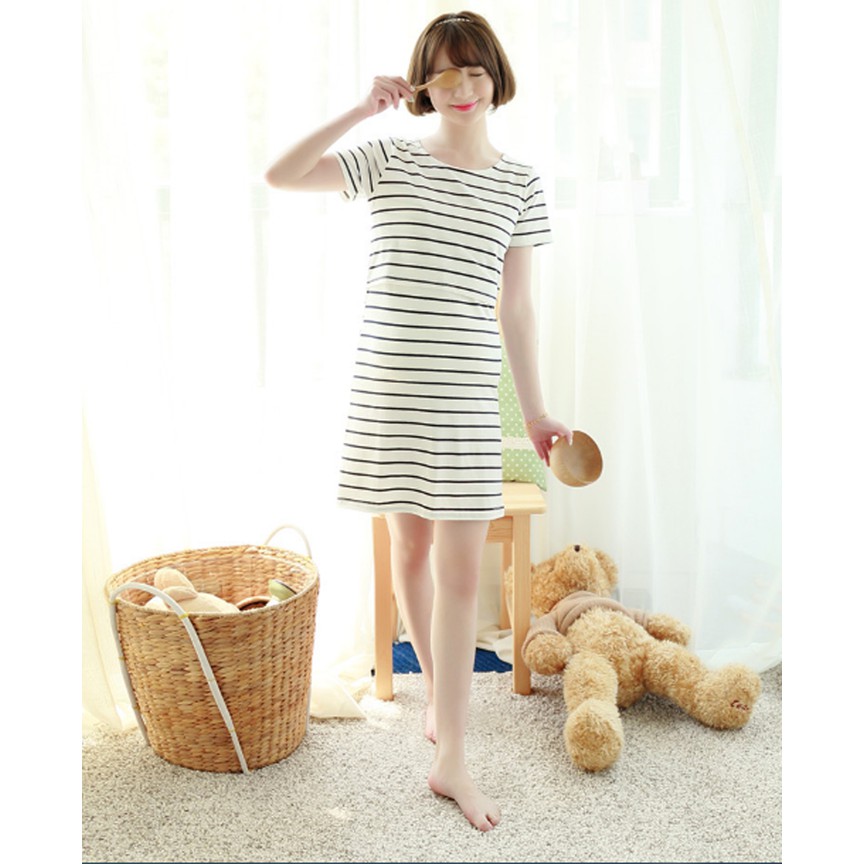 {XẢ KHO} Váy bầu đa năng chất cotton cực đẹp