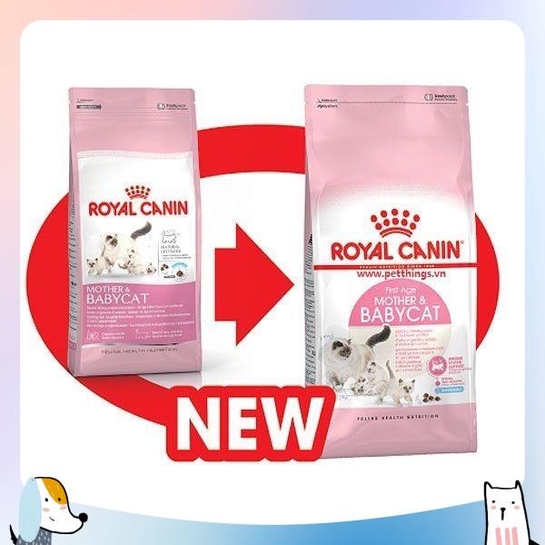 Hạt Royal Canin Mom and Baby Cat thức ăn cho mèo mẹ mang thai và mèo con 0-4 thang 2kg