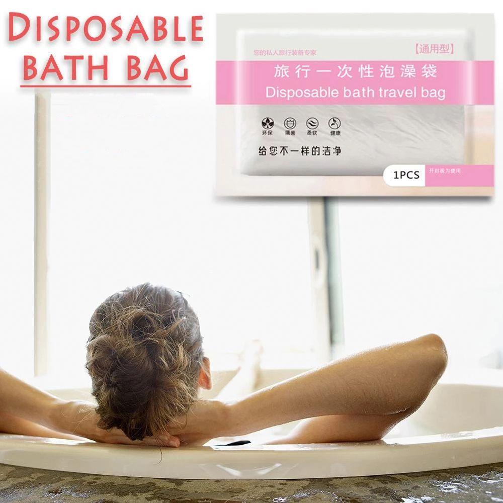 Túi Bọc Bồn Tắm Bằng Nhựa Dùng Một Lần Tiện Dụng Cho Người Lớn Và Trẻ Em Ốp