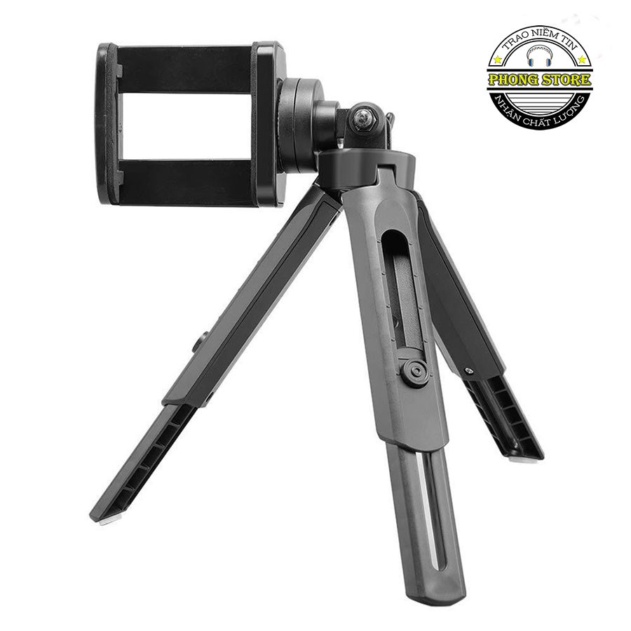 Giá Đỡ Tripod Support 3 Chân Cho Điện Thoại, Máy Ảnh Nhỏ Gọn, Tiện Lợi Khi Sử Dụng