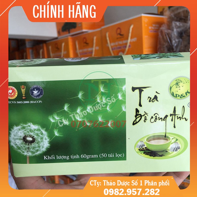 Trà Bồ Công Anh 50 túi lọc-HÀNG CHÍNH HÃNG CÔNG TY P&K TDSO1