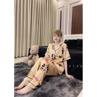 (HCM-ảnh thật) Bộ Pijama bigsize (55-75kg)