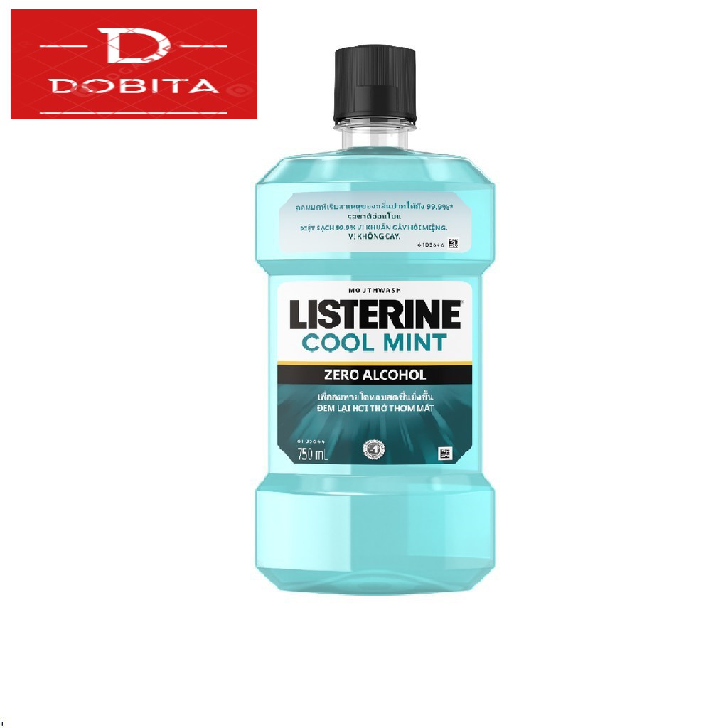 (Tiện dụng) Nước Súc Miệng LISTERINE COOLMIN chai 250ml