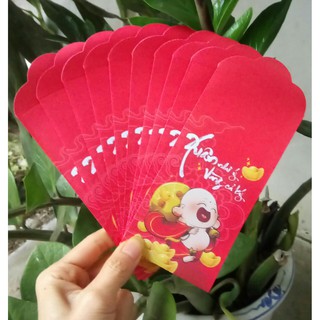 Set 10 phong bao lì xì tết 2019