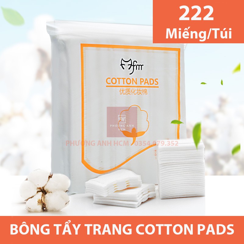 Túi 222 Miếng Bông Tẩy Trang COTTON PADS