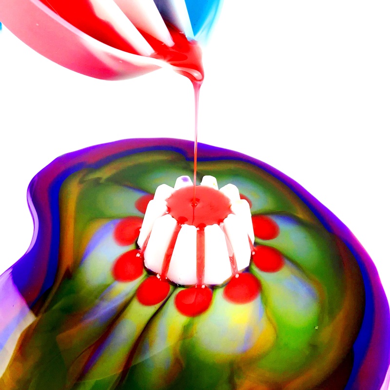 Cốc Silicone Đổ Sơn Mặt Sau Tiện Dụng