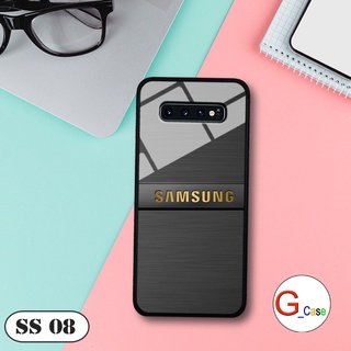 Ốp lưng Samsung Galaxy S10 Plus  - in hình 3D Logo điện thoại