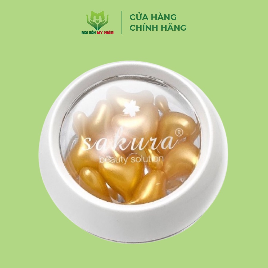 Serum dưỡng da chống lão hóa Sakura Age Defying DNA Repair Serum 7 viên - Mỹ Phẩm Mai Hân
