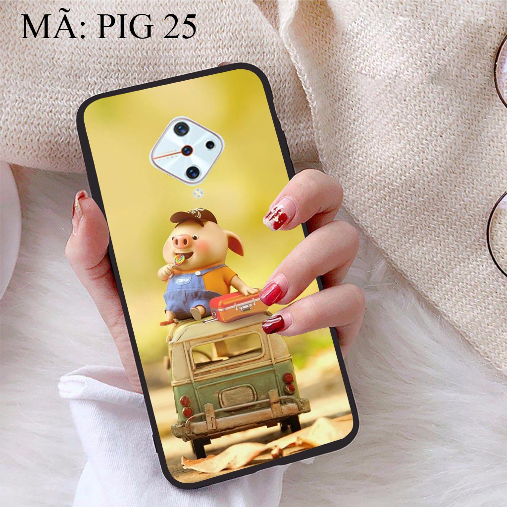 Ốp lưng Vivo S1 Pro viền dẻo TPU BST Heo Con