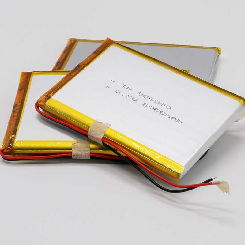 Pin Lithium 6000mAh 3.7v Mới 100% Có Mạch Bảo Vệ