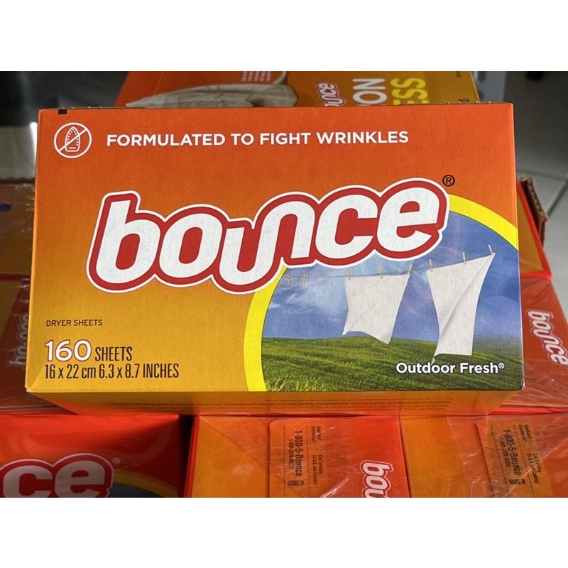 Giấy Thơm Quần Áo Bounce 160 tờ - 320 tờ