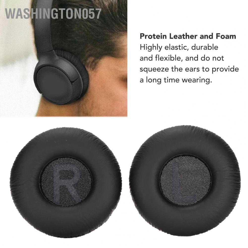 Hàng Hot Miếng đệm tai tai nghe chuyên nghiệp, Miếng đệm tai thay thế bằng da Protein cho JBL tune600 BTNC, T500BT, T450, T450BT, JR300B Hàng giao ngayWashington057
