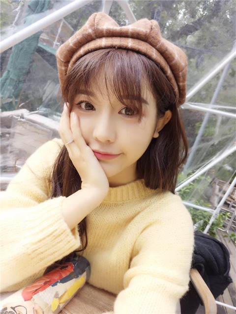 Mũ nồi dạ kẻ caro siêu đẹp, nón beret dạ kẻ caro hàng loại 1