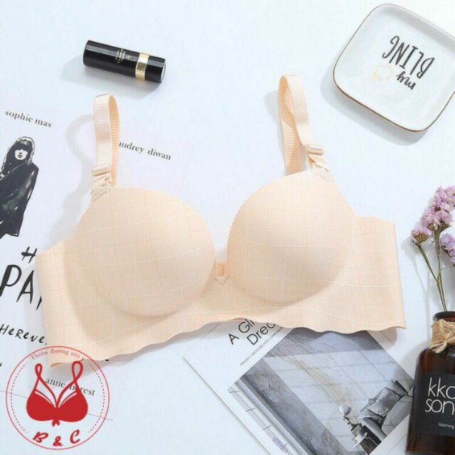ÁO LÓT ĐÚC SU HOẠ TIẾT KẺ ĐẨY NGỰC HÌNH BÀN TAY TẠO KHE CUỐN HÚT HOT HIT A04. Bc_Chic Lingerie