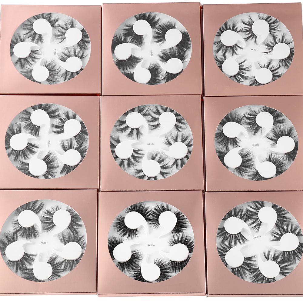 MIH Lông Mi Giả Bằng Lông Chồn Nhân Tạo Handmade Dành Cho Trang Điểm Mắt