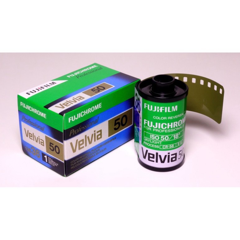 Film Fujichrome Velvia 50