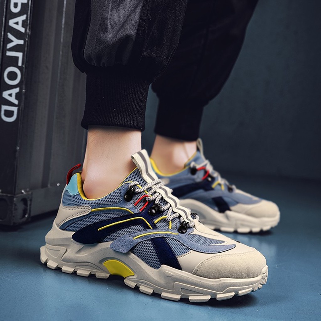 Giày Thể Thao Nam ♥️ Sneakers ♥ GD99 Chất Liệu Vải Sợi, Da Lộn, Phối Màu Cực Ngầu Trẻ Trung Mẫu Hot Trend Size 39 -44 | BigBuy360 - bigbuy360.vn