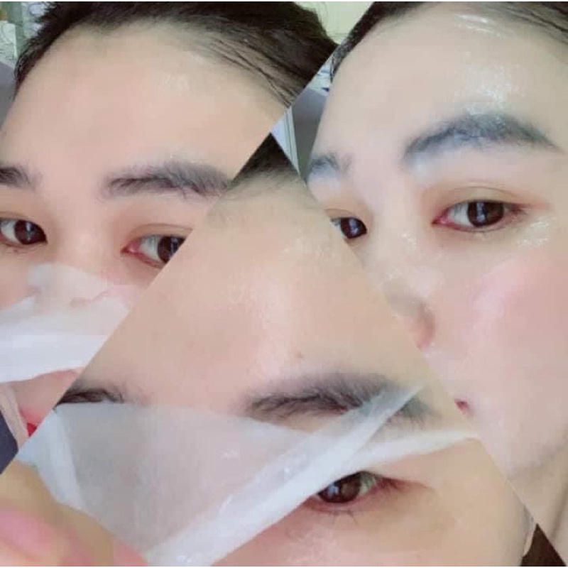 Combo 10 Mặt Nạ Giấy Nội Địa Trung Dưỡng Ẩm, Thư Giãn, Làm Sáng Da Mix màu ngẫu nhiên