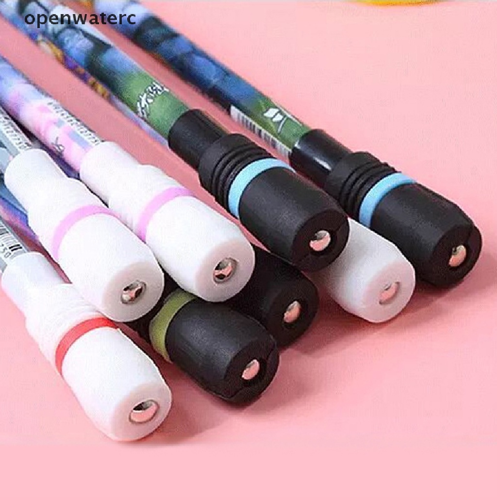 Bút Mực Nước Dạng Con Quay Có Đèn Flash Màu Ngẫu Nhiên Dùng Làm Quà Tặng Cho Học Sinh