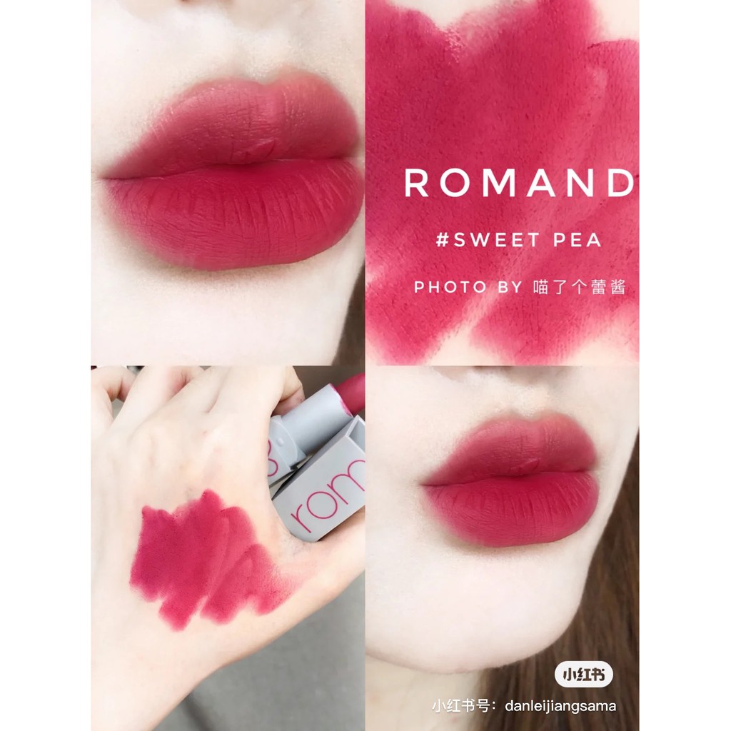 (hàng Mới Về) Son Bóng Dưỡng Ẩm Tạo Hiệu Ứng Loang Màu Thương Hiệu Romand | BigBuy360 - bigbuy360.vn