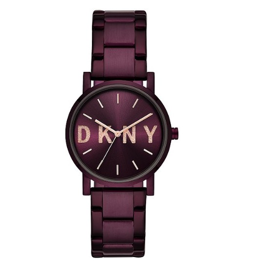 Đồng hồ nữ DKNY chính hãng màu tím