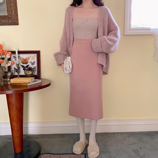 Áo khoác cardigan len dày 3 màu