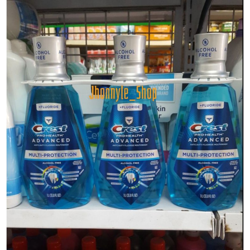 NƯỚC SÚC MIỆNG CREST PRO HEALTH ADVANCED 1 LÍT CỦA MỸ