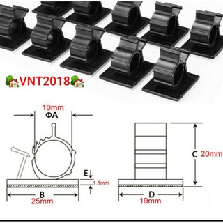 Kẹp dây điện phi 10 tiện dụng