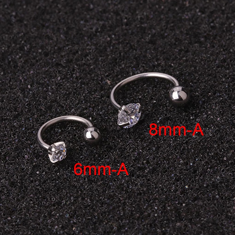 1 Sụn Tai Đá Zircon Thời Trang