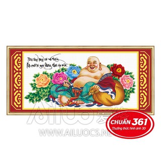 Tranh thêu Phật Di Lạc 53229