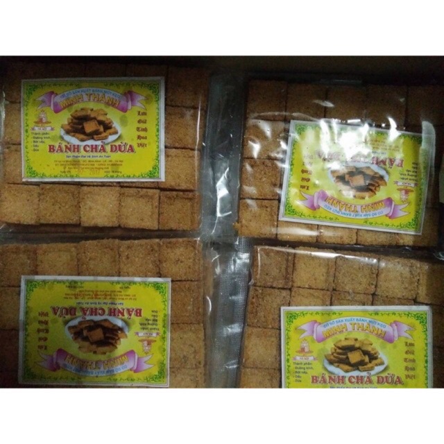Gói bánh chả dừa