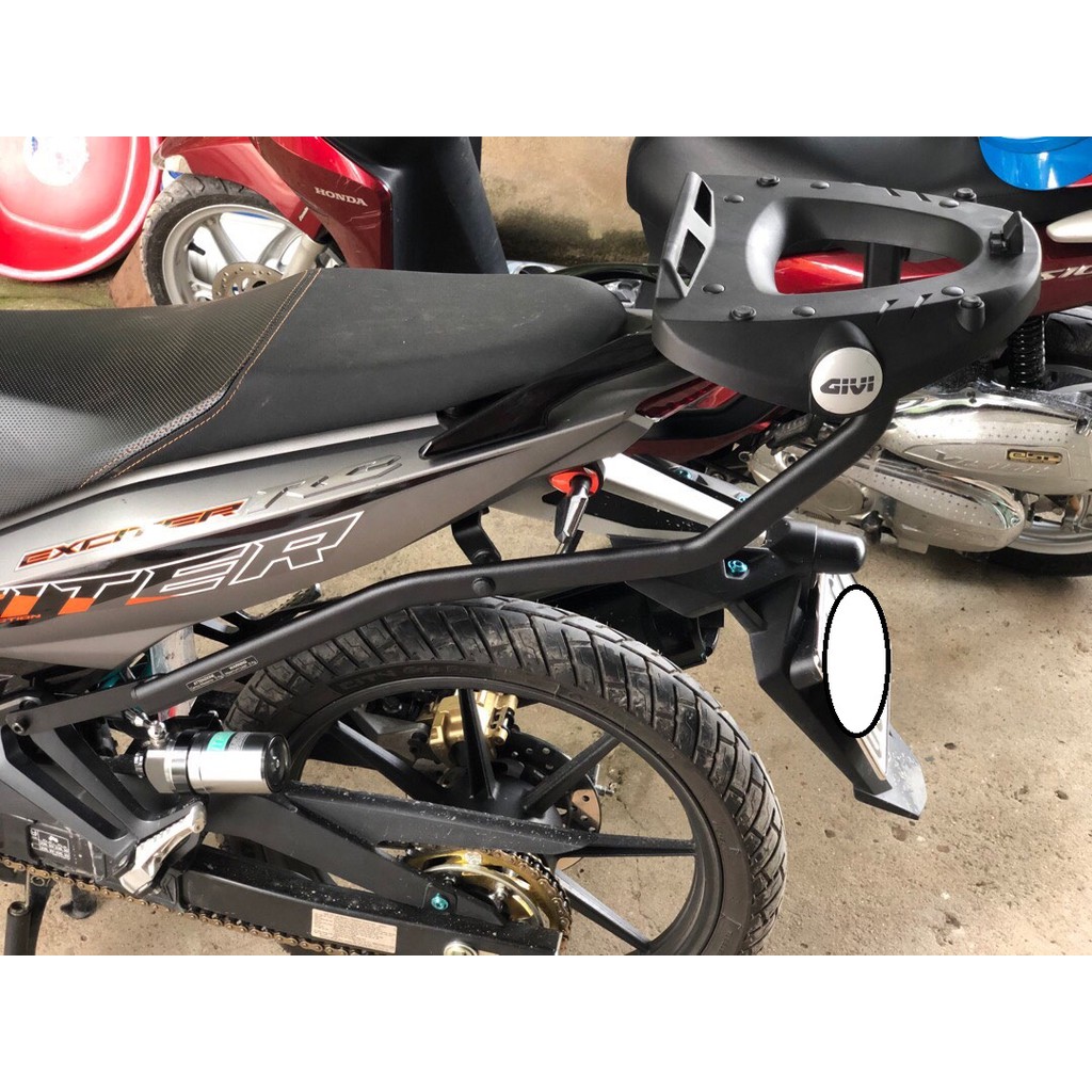 Baga HRV exciter 150 , baga givi HRV Exciter 150 kèm đế M5M và ốc gắn, hàng givi chính hãng , mới 100%