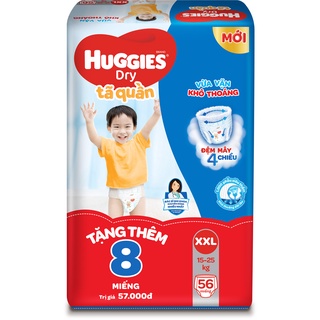 BỈM HUGGIES - QUẦN XXL56