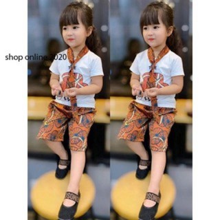 Combo bộ ống xuông bé gái HT88