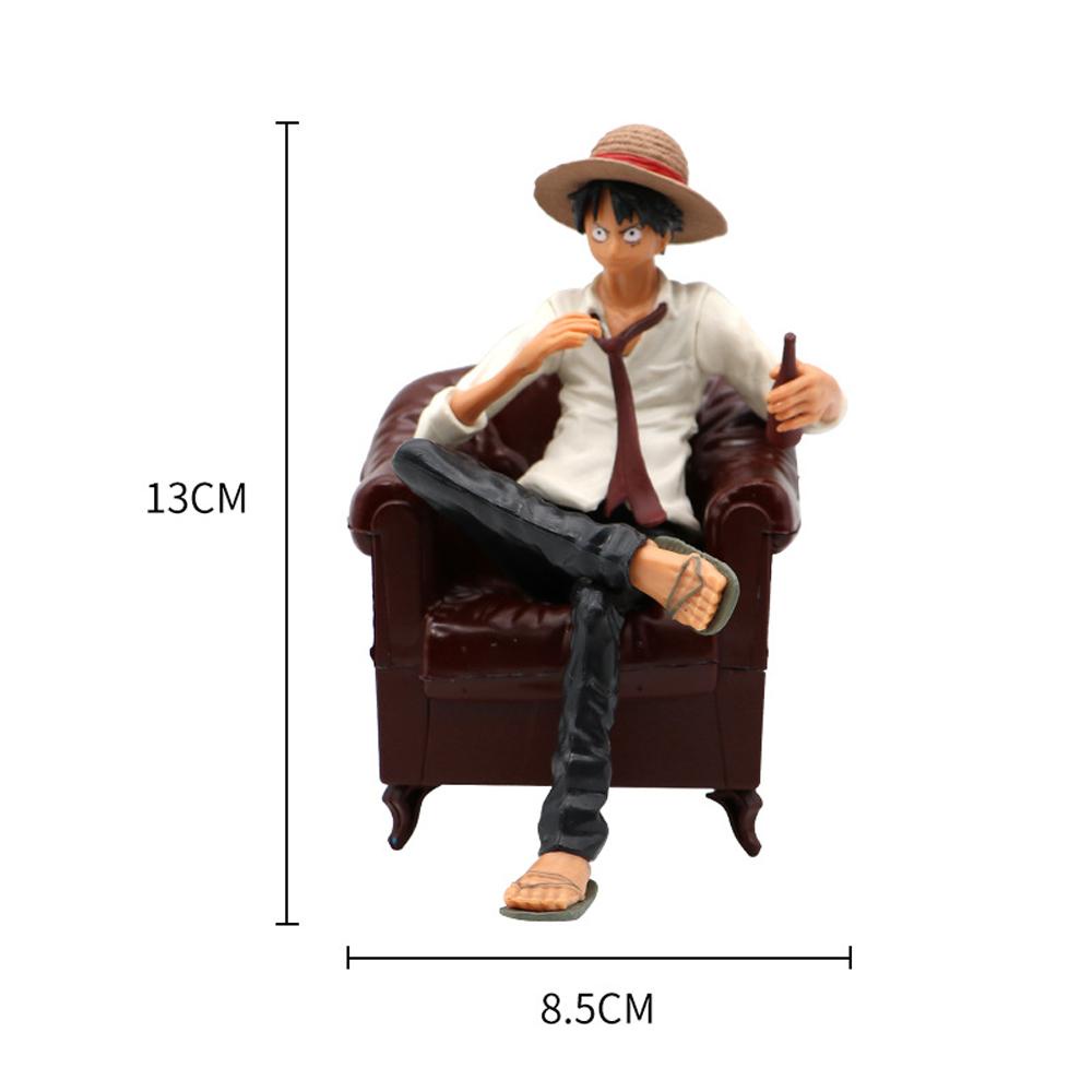 DARNELL Mô Hình Đồ Chơi Nhân Vật Monkey D Luffy Bằng Nhựa PVC 13cm