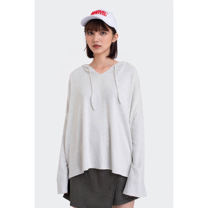 Áo hoodie Nữ BOO Dáng Rộng Cotton Cao Cấp Phối Tay Rộng Cá Tính | BigBuy360 - bigbuy360.vn