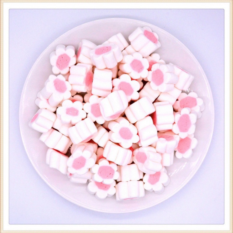 Thực phẩm trang trí bánh  kẹo xốp marshmallow