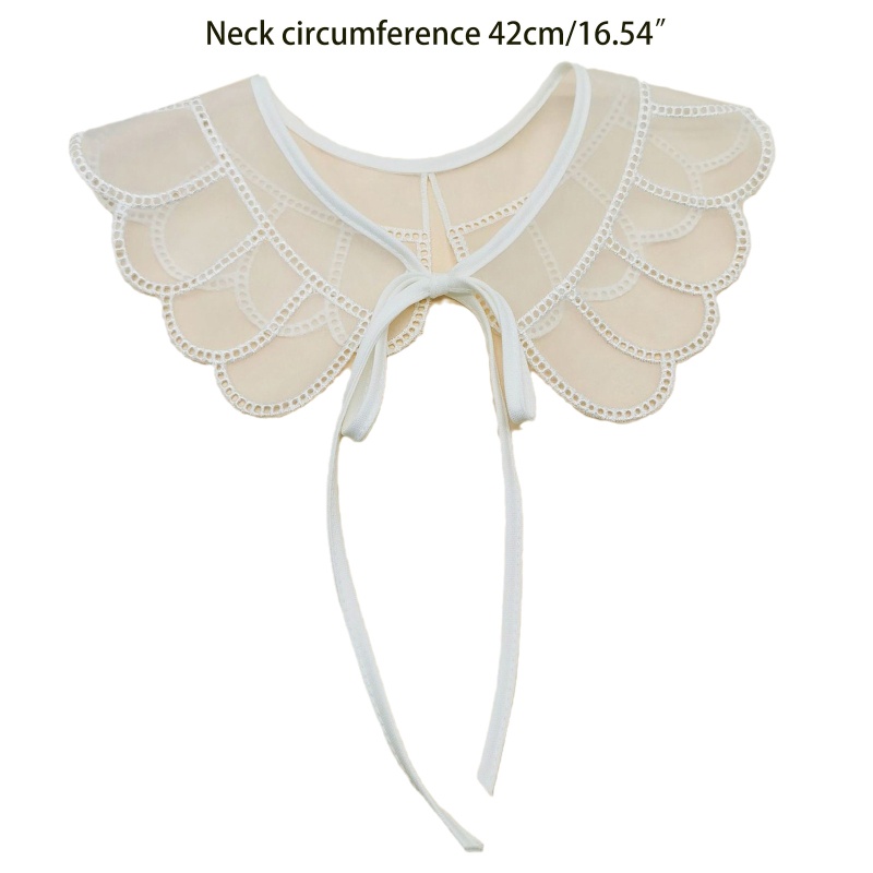 Cổ Áo Sơ Mi Giả Ren Thời Trang Nữ